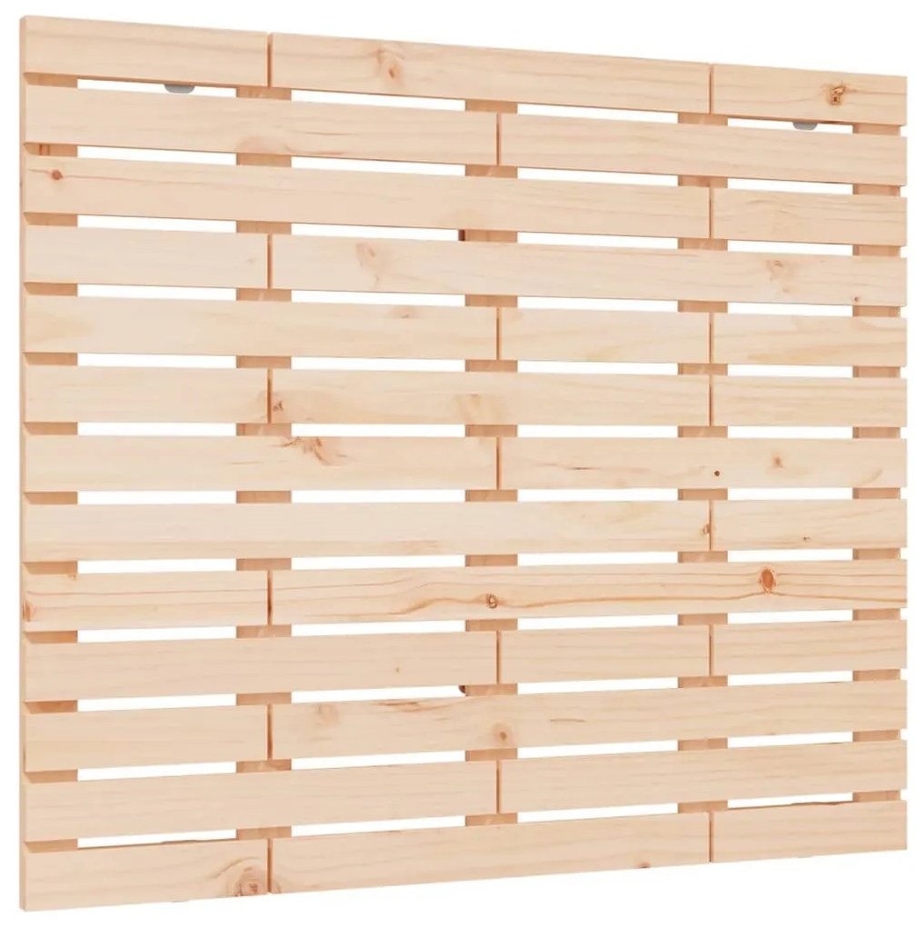 Testiera da parete 81x3x91,5 cm in legno massello di pino