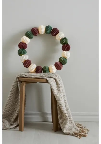 Markslöjd 705815 - Decorazione natalizia LED TUBBY LED/0,6W/3xAA bianco/verde/rosso