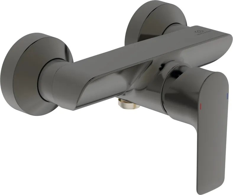 Rubinetto per doccia Concept Air grigio satinato IDEAL STANDARD con raccordi ad S orientabili