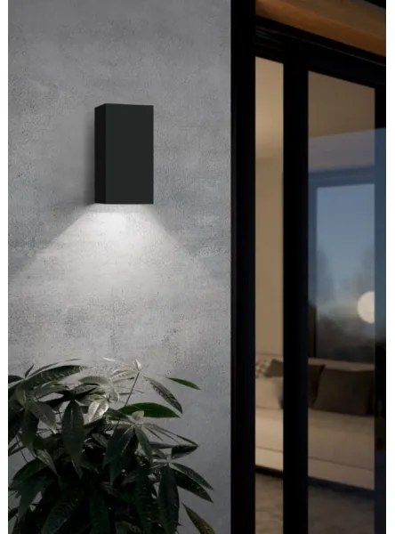 Eglo 900131 - Lampada da esterno LED RGB Dimmerabile EREMITAN 2xGU10/5W/230V IP55