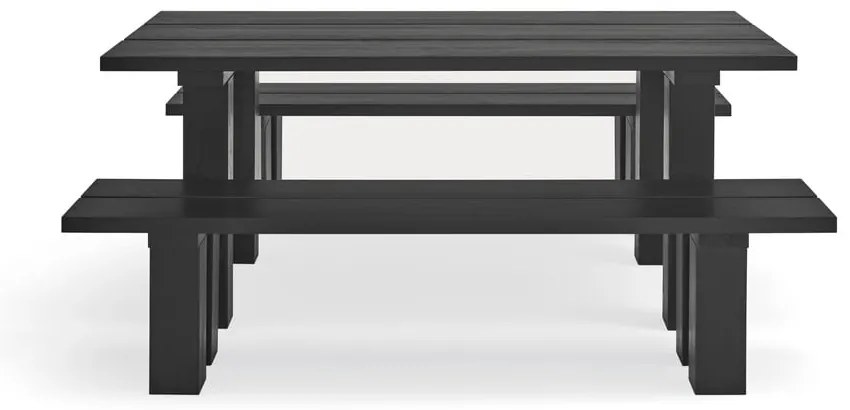 Tavolo da pranzo con piano in legno di pino 100x180 cm Banda - Teulat