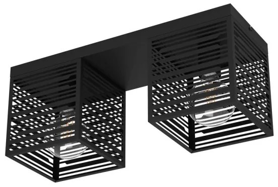 Eglo 900356 - Plafoniera PIEDRITAS 2xE27/40W/230V