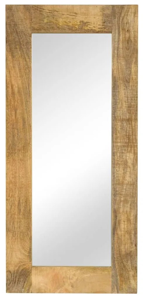 Specchio İn Legno Massello Di Mango 50x110 Cm /