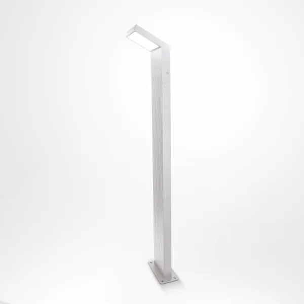 Brilagi - Lampada da esterno RIANO LED/8W/230V argento IP65 80 cm