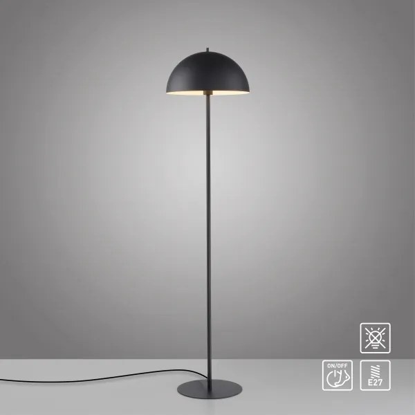 Schöner Wohnen 11727-18 - Lampada da terra ALI 1xE27/25W/230V nero