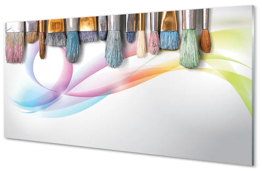Rivestimento parete cucina Pennelli per immagini matti 100x50 cm