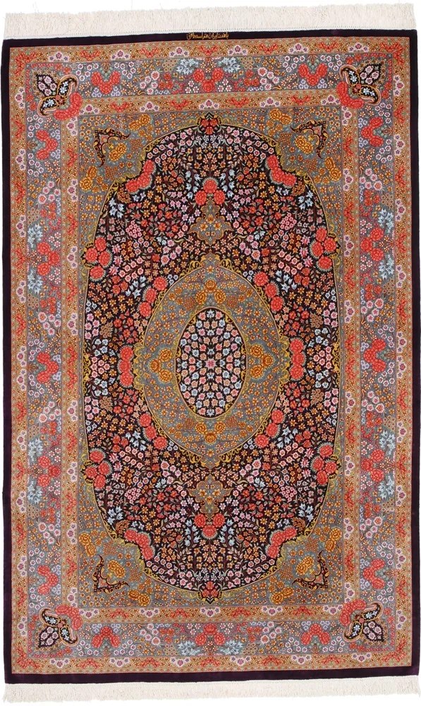 Ghom Tappeto persiano 210 x 140 (Iran) Annodato A Mano