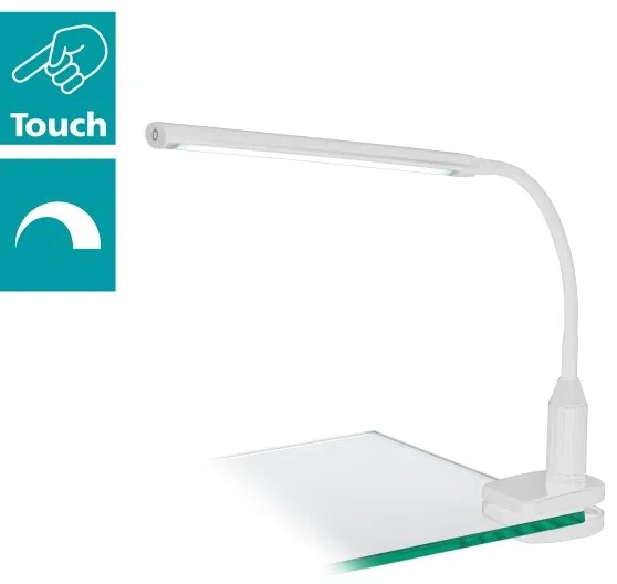 Eglo 96434 - Lampada con morsetto LED LAROA LED/4,5W/230V bianca
