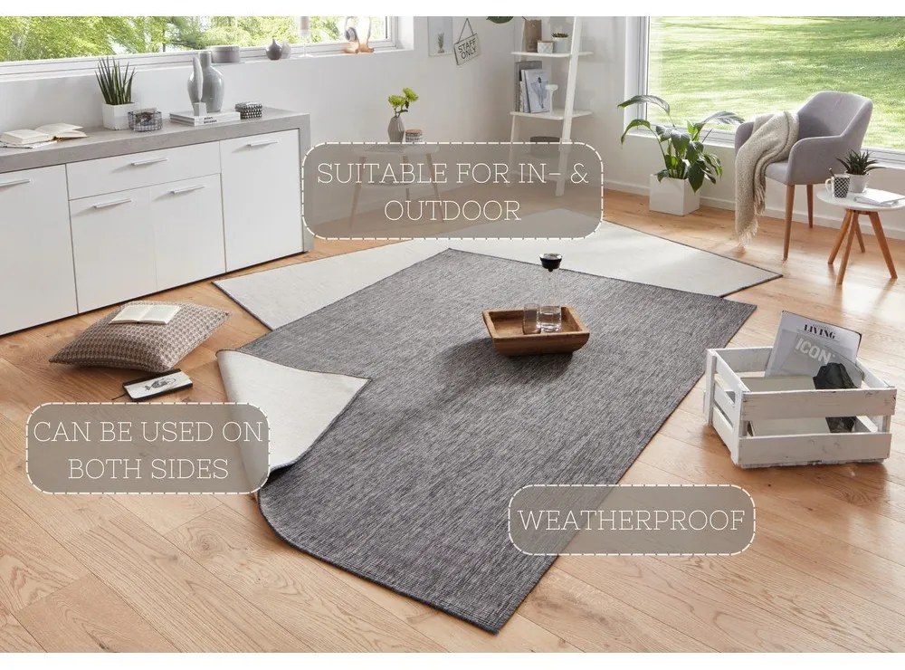 Tappeto grigio per esterni , 160 x 230 cm Miami - NORTHRUGS