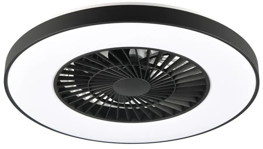 Plafoniera LED nera opaca Halmstad – Trio