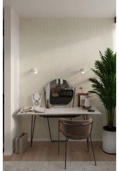 Sollux SL.1123 - Lampada da parete LEMMI 1xGU10/40W/230V bianca