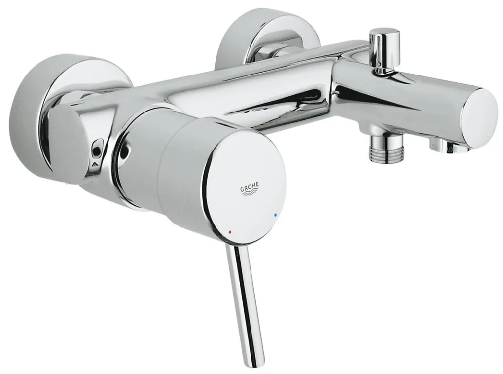 Grohe Concetto rubinetto per vasca e doccia a parete StarLight Chrome 32211001