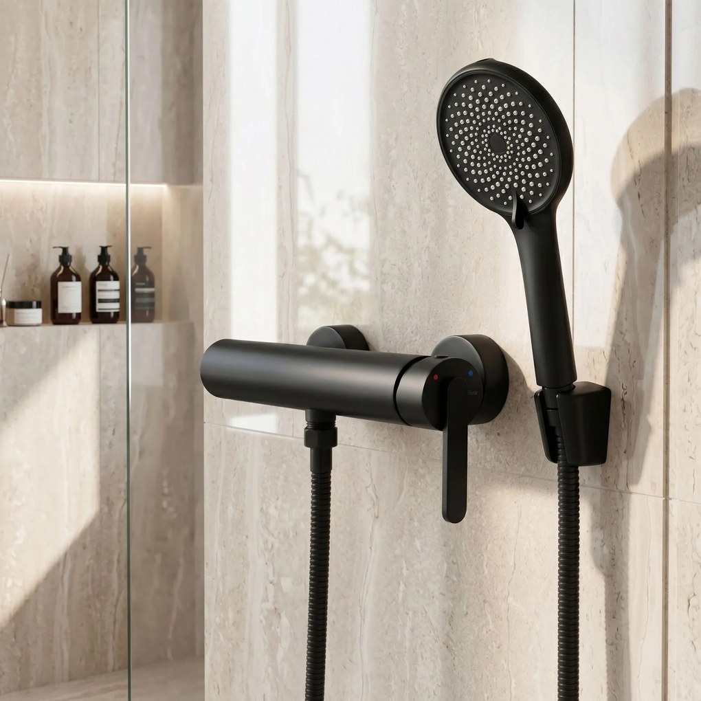 Rubinetto per vasca REA Ontario Side Black