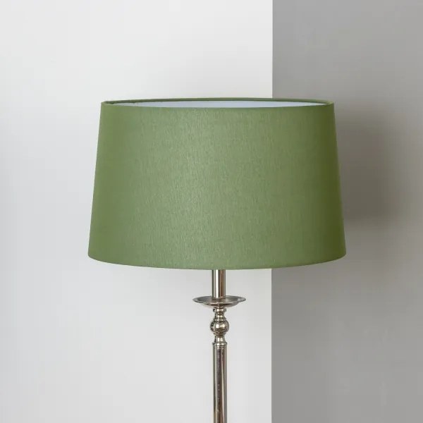 Brilagi - Piantana LED CERIA 1xE27/60W/230V Ø 45 cm cromo lucido/verde