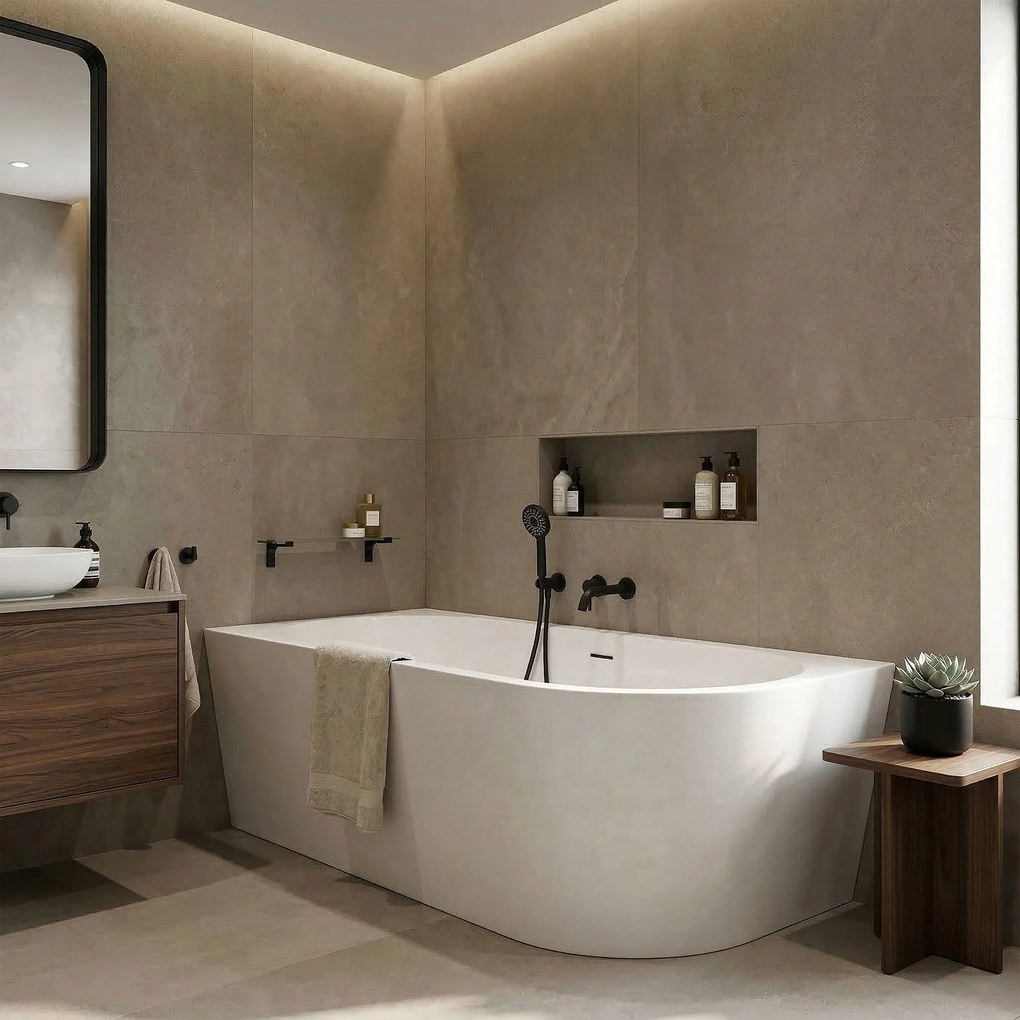 Vasca bagno SYDNEY BELLANTO BELLANTO SINISTRA 170cm