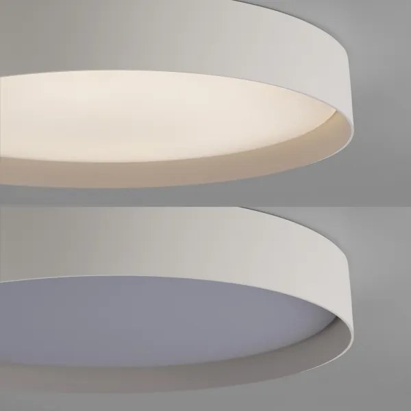 Schöner Wohnen 14595-39 - Plafoniera LED dimmerabile TAVOLI LED/34W/230V grigio +telecomando