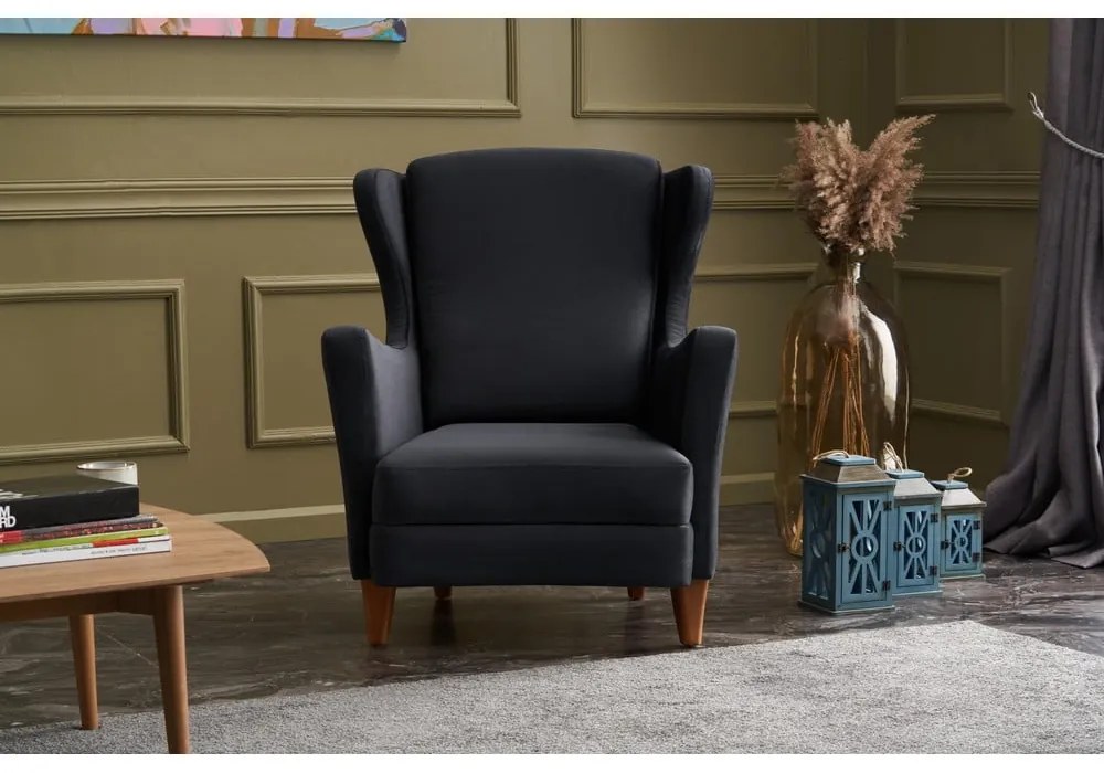 Poltrona grigio scuro Lola Brejer - Artie