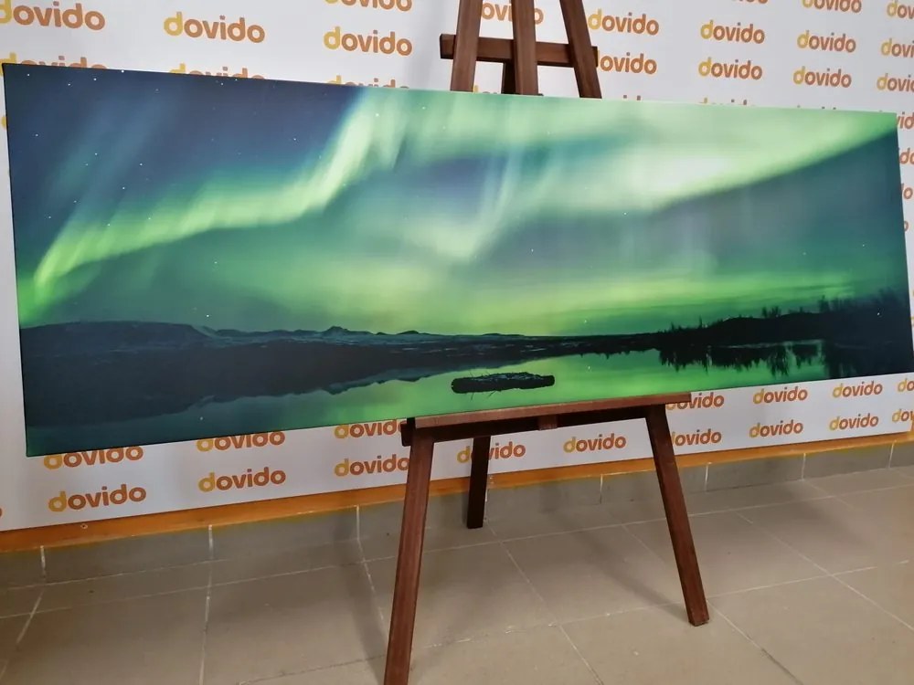Quadro su tela – Aurora boreale