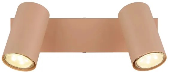 Globo 57911-2P - Faretto ROBBY 2xGU10/25W/230V arancione