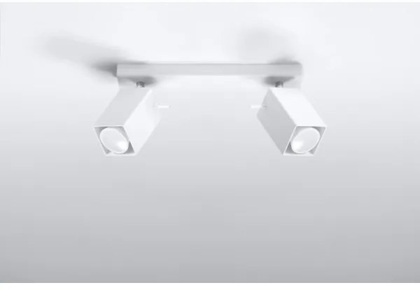 Faretto MERIDA 2 2xGU10/40W/230V bianco