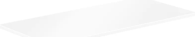 Mexen Uni piano d'appoggio da 100 cm, bianco opaco - 91AXX-1004-464-18-01