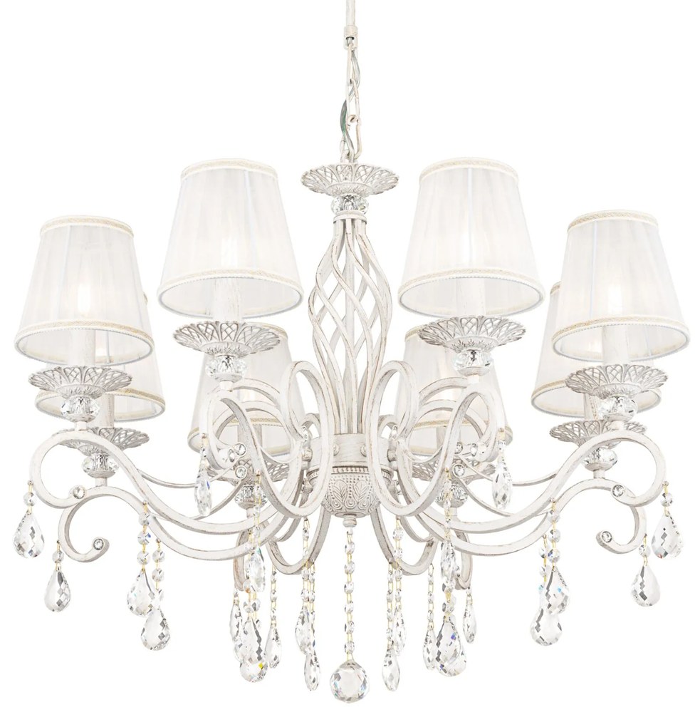 Maytoni | Grace Lampadario moderni Elegant Bianco, Oro