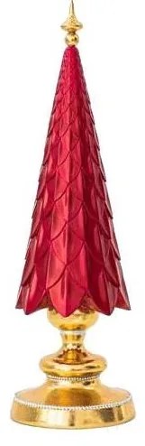 Decorazione natalizia 45,5 cm albero rosso