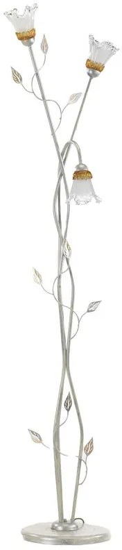 Lampada da terra Lampada da terra Lancia, H 165 cm in acciaio, H 165 cm, E14 3xMAX18W