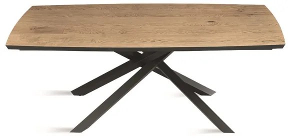 Tavolo allungabile FLOYD 300 cm con piano in Rovere Crudo