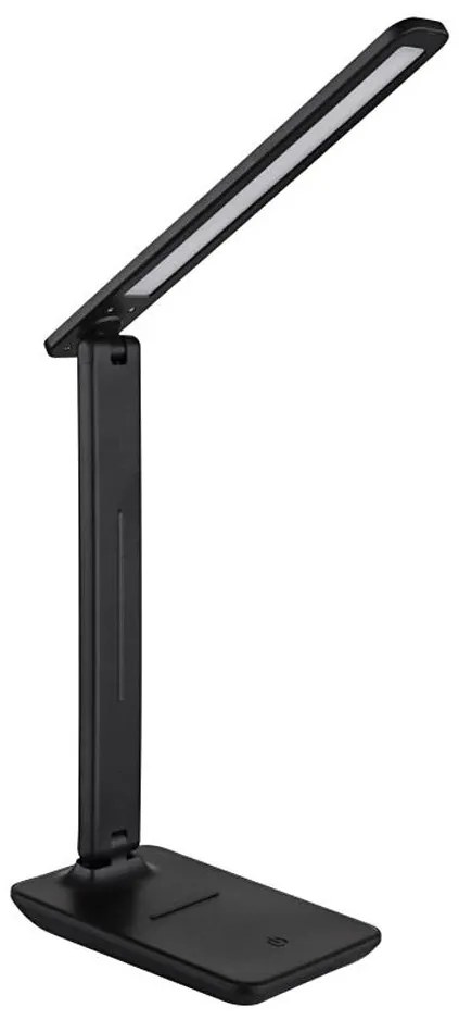 Globo 58439SA - Lampada da tavolo LED ricaricabile BRIGHTON con dimmer a sfioramento LED/4W/5V 1800 mAh nera