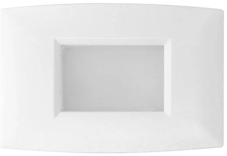 Segnapasso LED per scatola 503 2W IP65 Luce Simmetrica - No Flickering Colore Bianco Caldo 3.000K