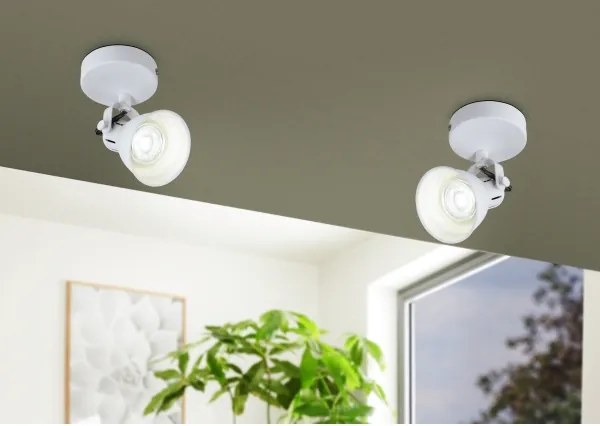 Eglo 98393 - Luce Spot da parete a LED SERAS 1xGU10/3,3W/230V