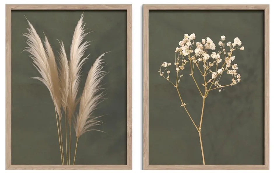 Set di dipinti 2 pz 30x40 cm Boho – Styler