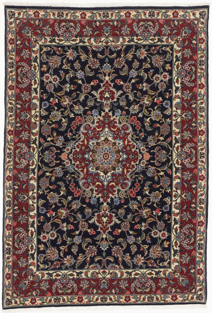 Isfahan Tappeto persiano 160 x 110 (Iran) Annodato A Mano