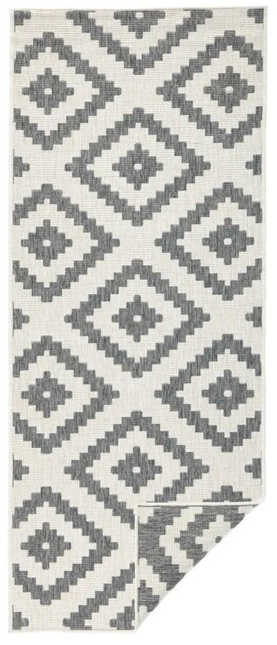 Tappeto grigio per esterni , 80 x 250 cm Malta - NORTHRUGS
