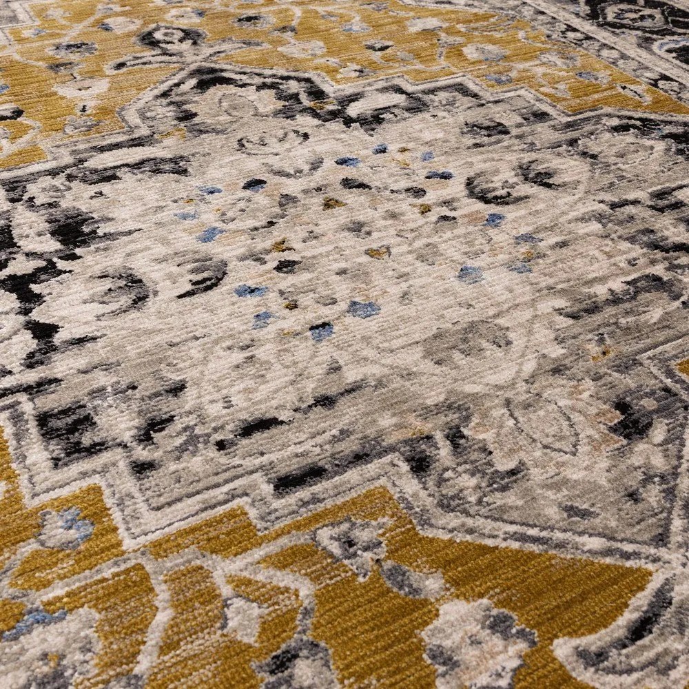 Tappeto giallo ocra 240x330 cm Sovereign - Asiatic Carpets