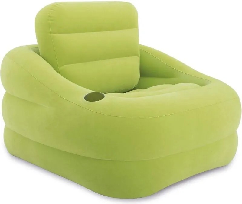 Intex - Pouf Poltrona Gonfiabile Poltrocina Sacco Bambini Soggiorno Casa Piscina