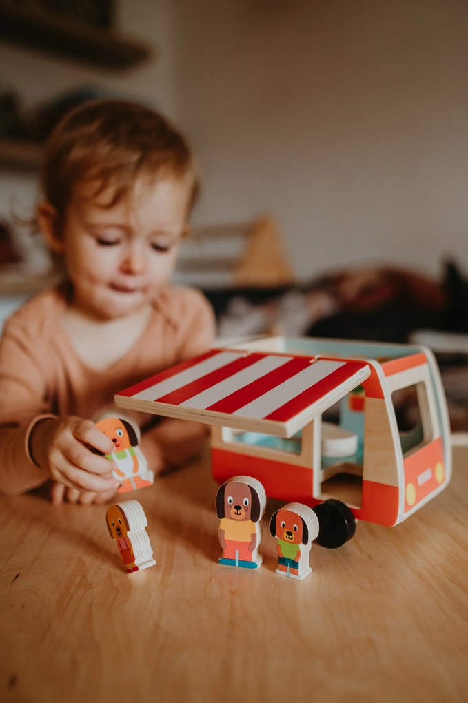 Camper con la famiglia Orso