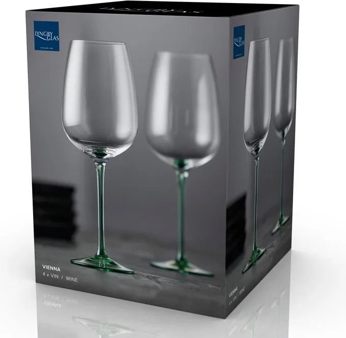 Set di bicchieri da vino 500 ml 4 pz Vienna – Lyngby Glas