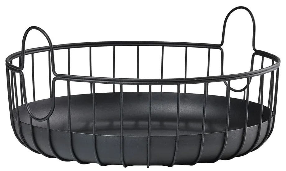 Cestino in metallo ø 38x18 cm Inu - Zone