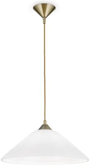 Orion HL 6-1525/1 - Lampadario a sospensione con filo GRADO 1xE27/60W/230V diametro 40 cm ottone