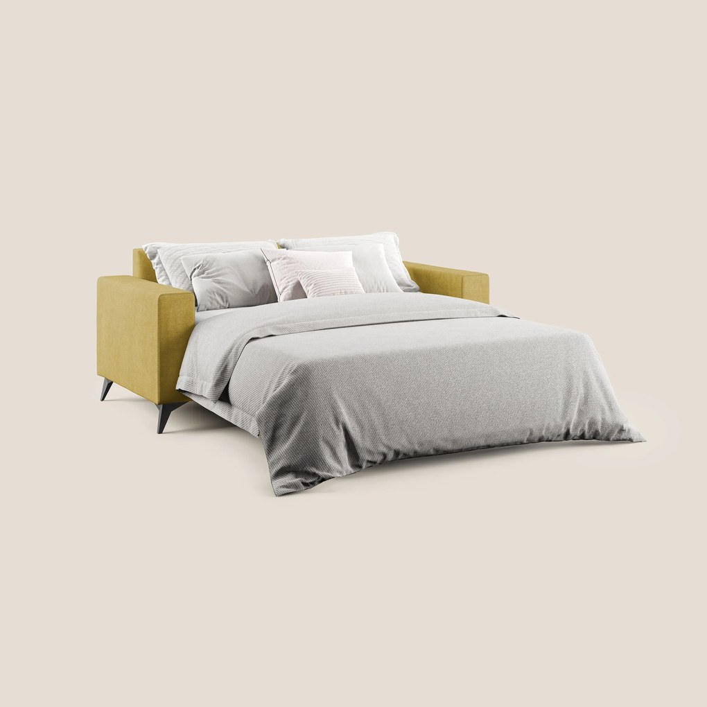 Pegaso divano letto con poggiatesta reclinabili e rivestimento T02