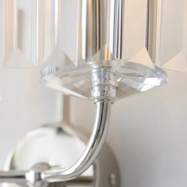 Endon 106448 - Applique CHESTERFIELD 2xE14/6W/230V finitura cromo lucido