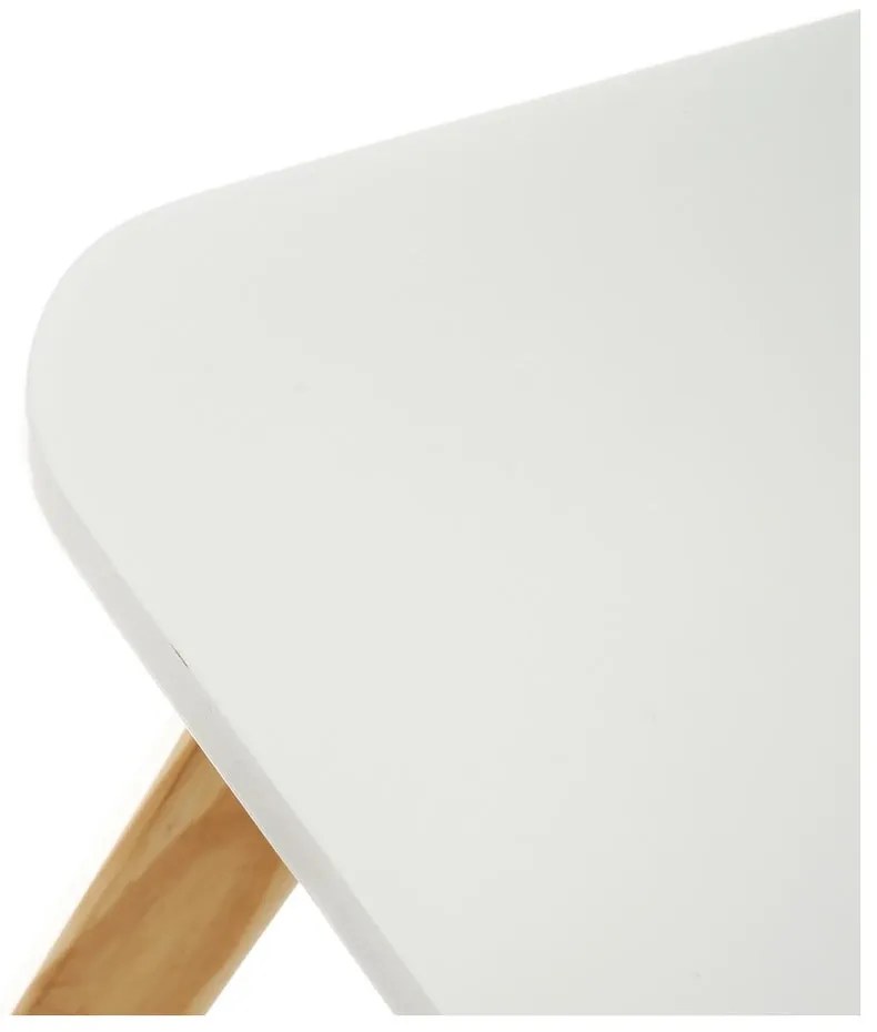 Tavolo per bambini con piano bianco 55x55 cm - Casa Selección