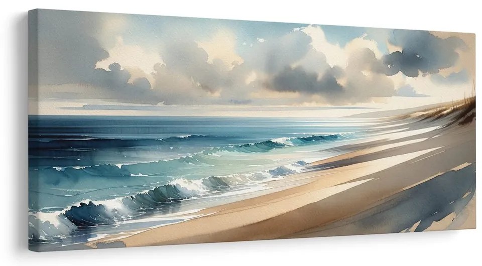Quadro su tela – Tocco del mare su tela
