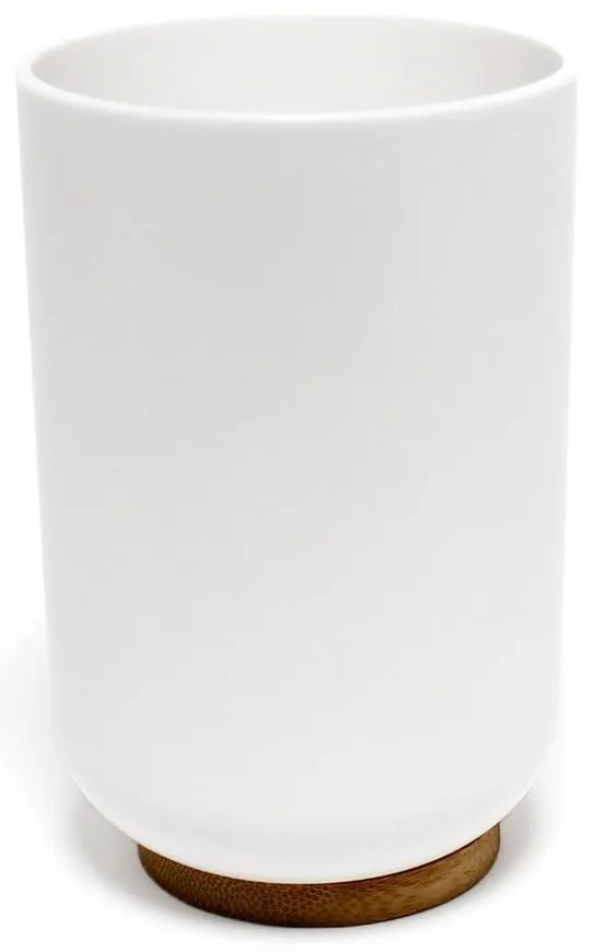 Portaspazzolino bianco in plastica Smart – douceur d'intérieur