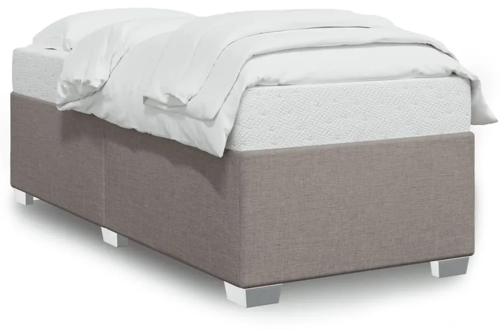 Giroletto Senza Materasso Tortora 90x200 Cm Tessuto /