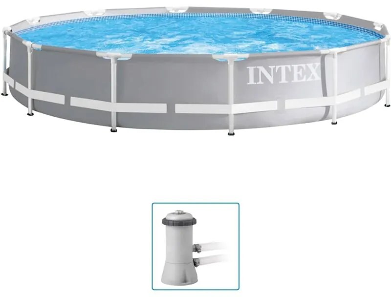 Intex - Set Piscina Prism Frame Premium 366x76 cm