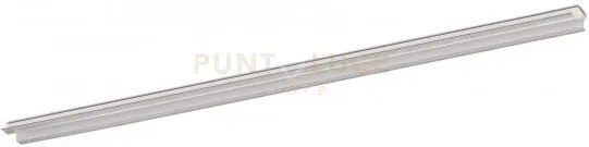 Duoline binario alluminio incasso gesso l.115cm
