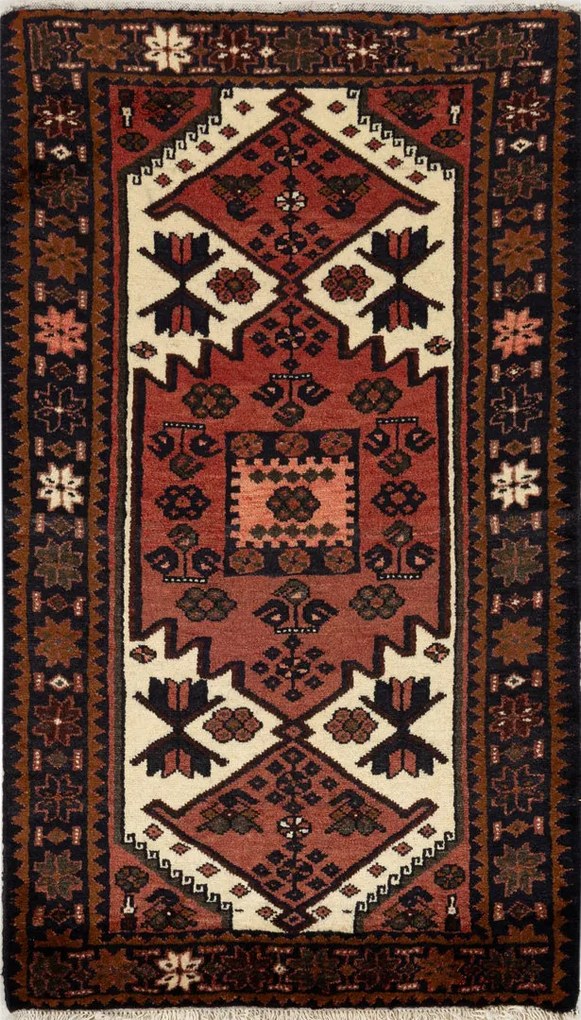 Shiraz Tappeto persiano 80 x 140 (Iran) Annodato A Mano